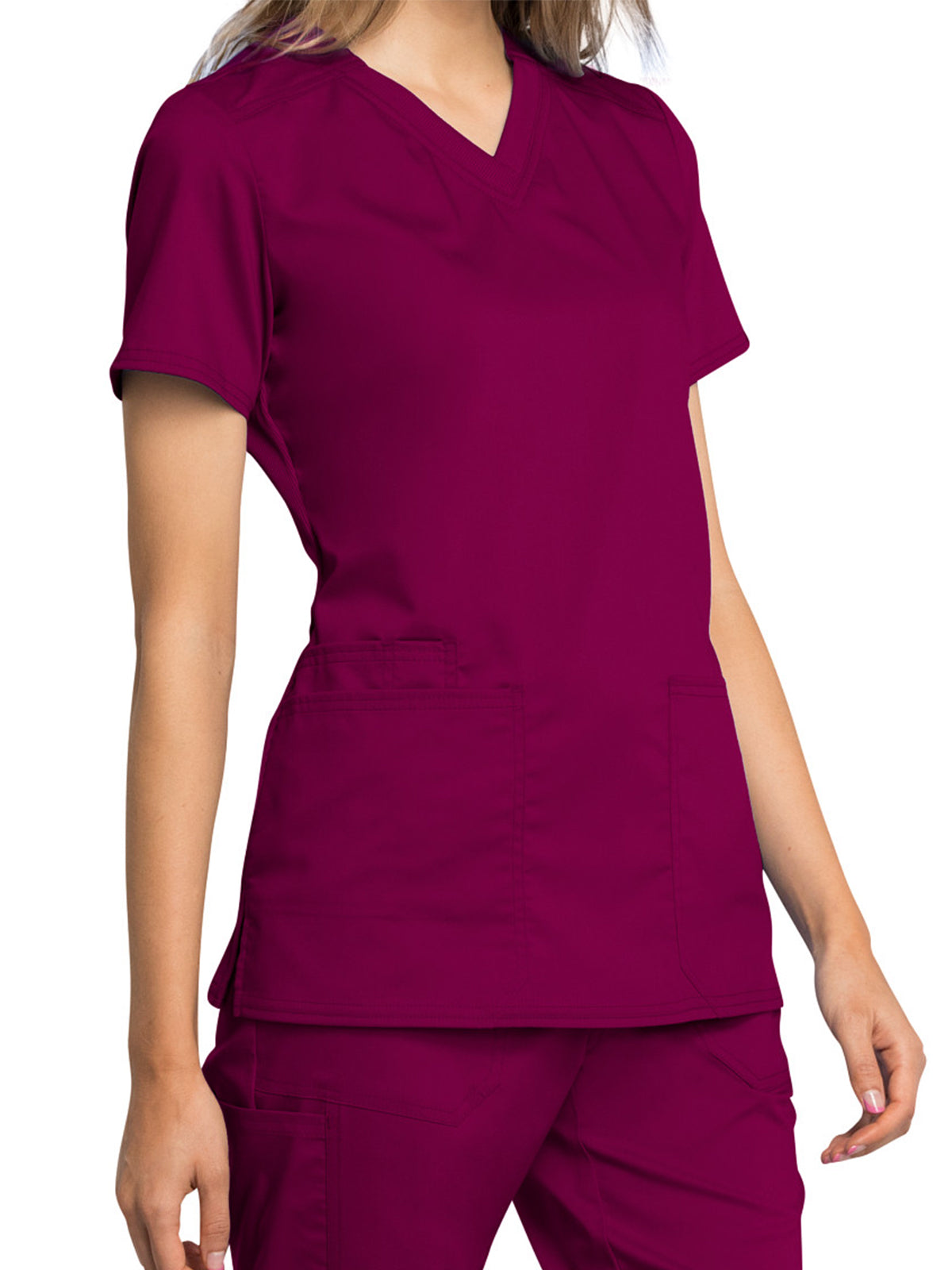 Women's V-Neck Scrub Top