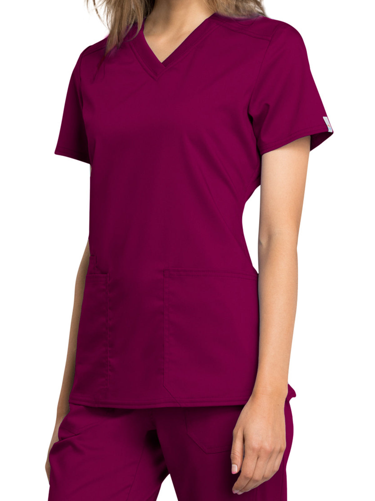 Women's V-Neck Scrub Top