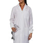 Unisex Three-Pocket 40" Cuff-Sleeve Full-Length Lab Coat