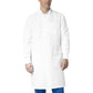 Unisex Three-Pocket Snap-Front Comfort Back Barrier Protective Lab Coat