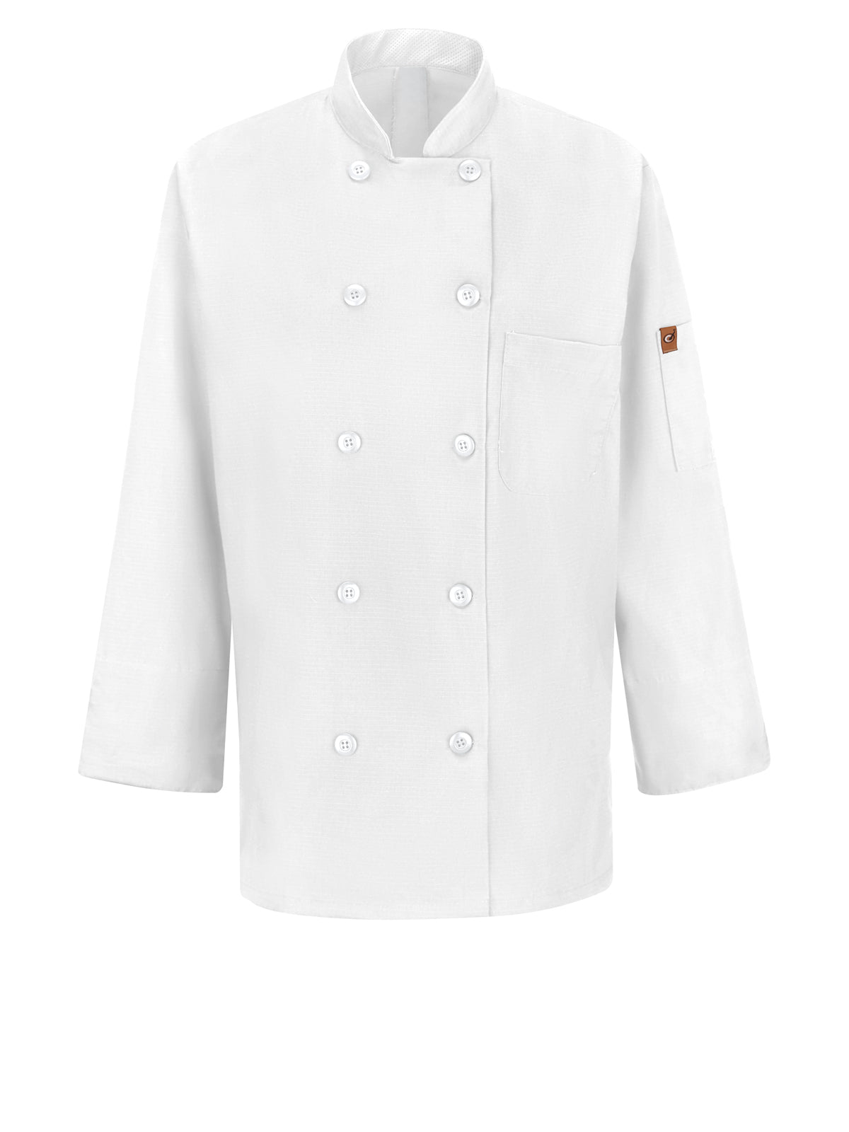 Women's Long-Sleeve 28.5" Chef Coat with OilBlok + MIMIX™