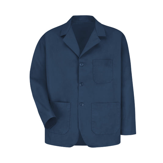 Men's Three-Pocket 30" Lapel Counter Coat