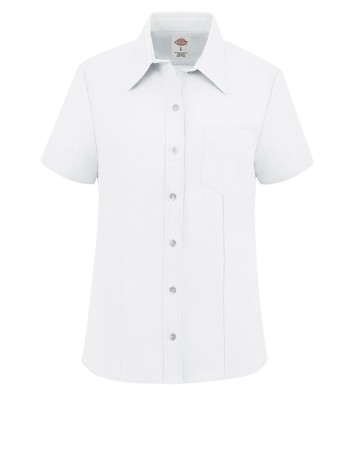 Women's Short-Sleeve Stretch Oxford Shirt