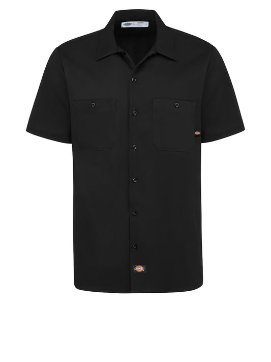 Men's Industrial Cotton Short-Sleeve Work Shirt