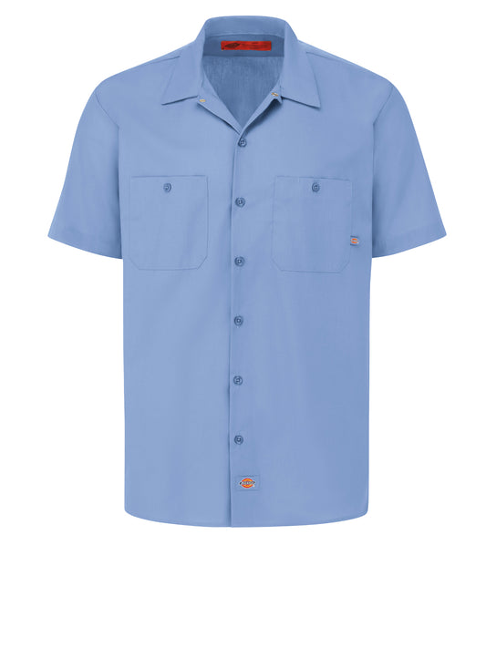 Men's Industrial Short-Sleeve Work Shirt