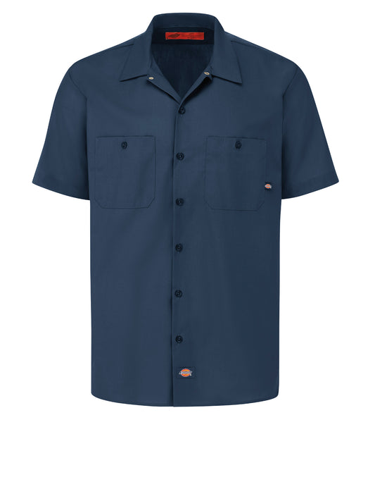 Men's Industrial Short-Sleeve Work Shirt