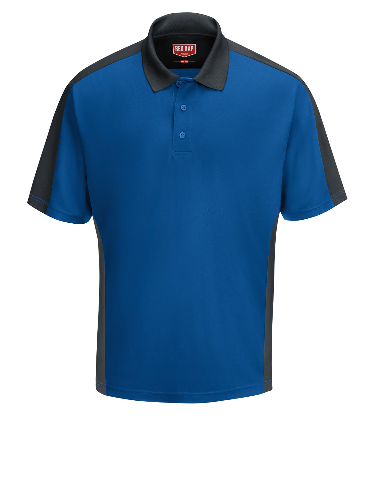 Men's Short Sleeve Performance Knit Two-Tone Polo