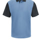 Men's Short Sleeve Performance Knit Color-Block Polo