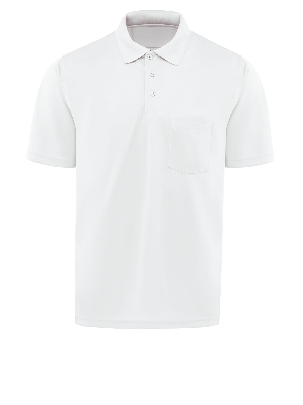 Men's Short Sleeve Performance Knit Pocket Polo