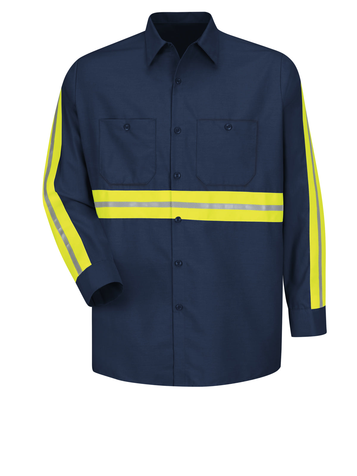 Men's Long Sleeve Industrial Work Shirt