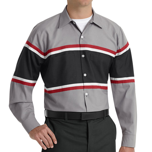 Men's Long Sleeve Industrial Work Shirt