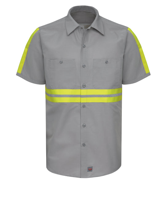 Men's Short Sleeve Industrial Work Shirt