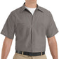 Men's Short Sleeve Industrial Work Shirt