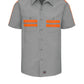 Men's Short Sleeve Industrial Work Shirt