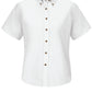 Women's Short Sleeve Poplin Dress Shirt