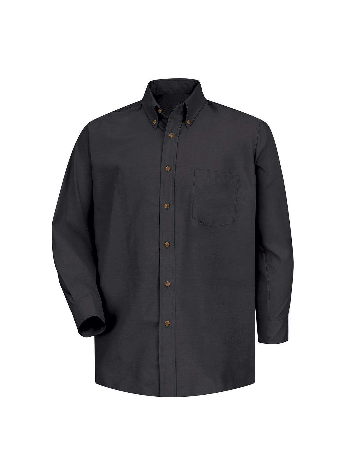 Men's Long Sleeve Button Down Poplin Shirt