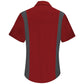 Women's Short Sleeve Performance Plus Shop Shirt - SY41 - Fireball Charcoal