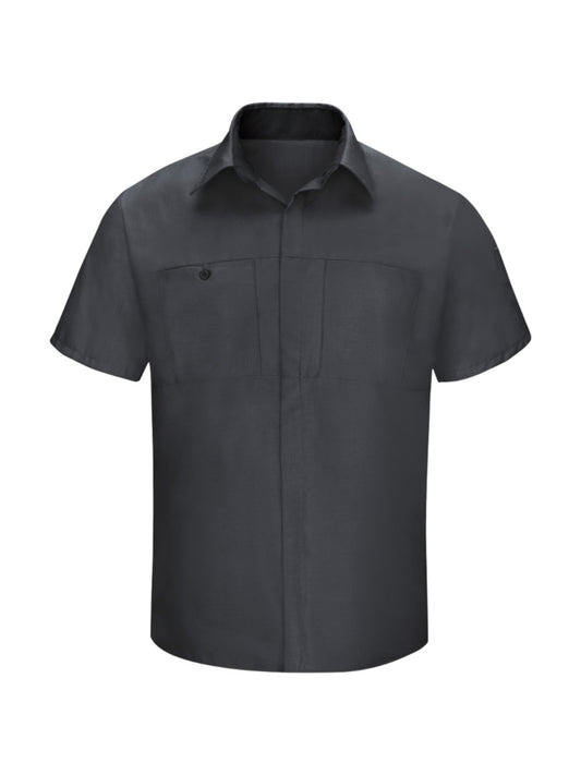 Men's Short Sleeve Performance Plus Shop Shirt