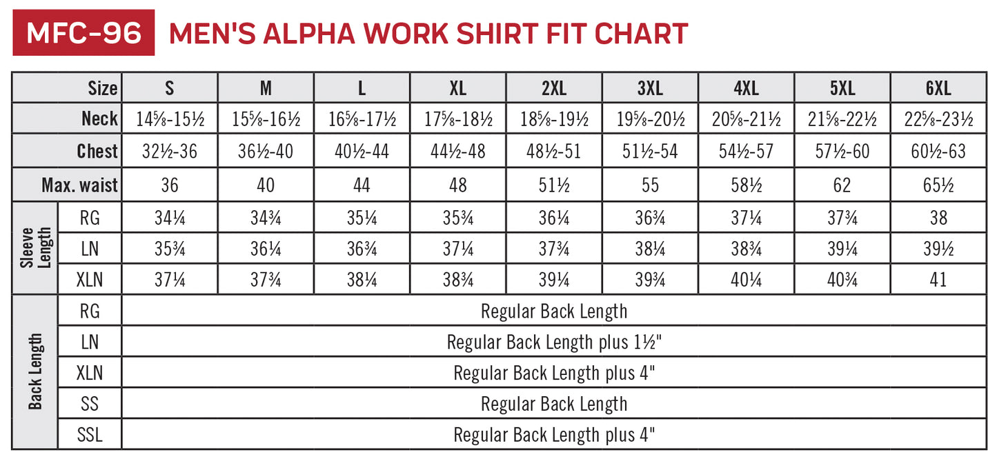 Men's Short Sleeve Performance Plus Shop Shirt