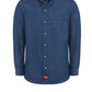 Men's Denim Long-Sleeve Work Shirt