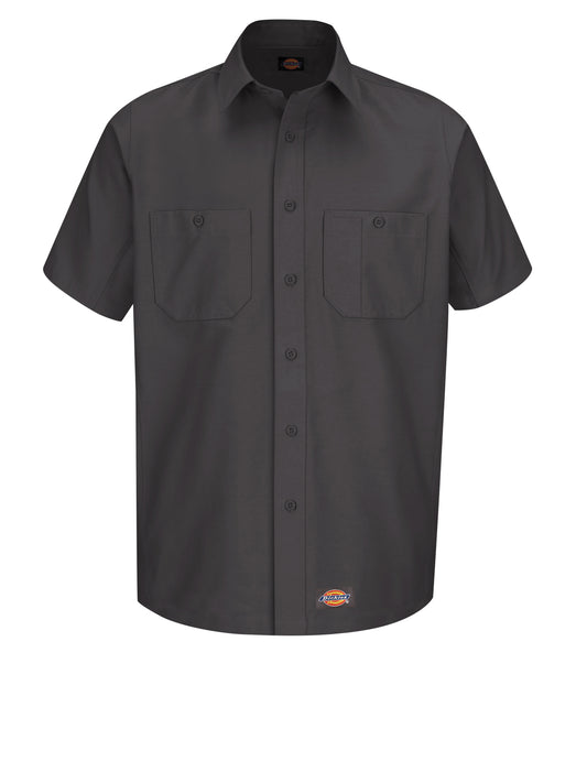 Men's Canvas Short-Sleeve Work Shirt