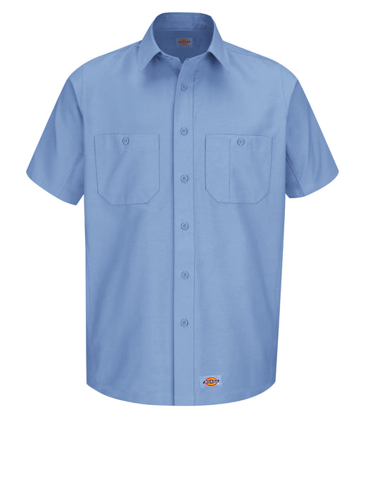 Men's Canvas Short-Sleeve Work Shirt