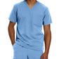 Men's 2-Pocket Tuckable V-Neck Scrub Top