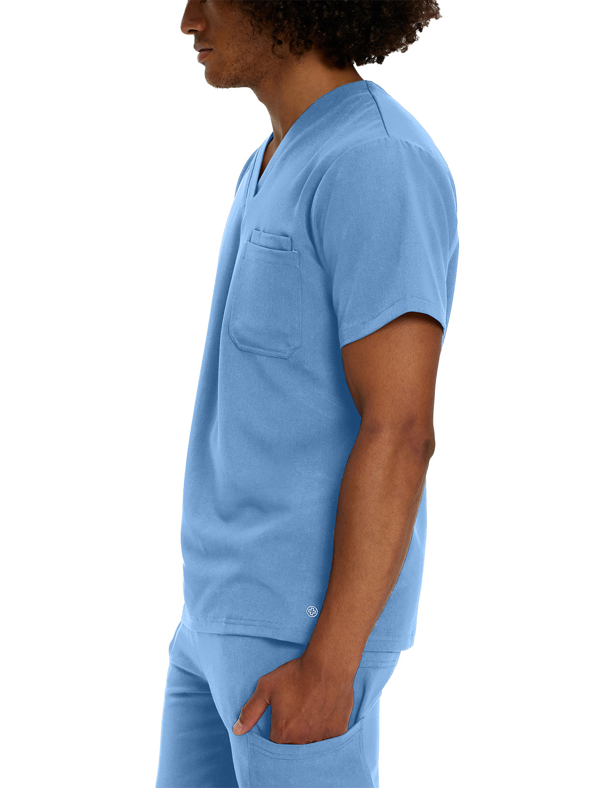 Men's 2-Pocket Tuckable V-Neck Top