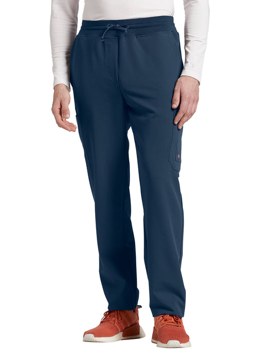 Men's 7-Pocket Straight Leg Cargo Scrub Pant