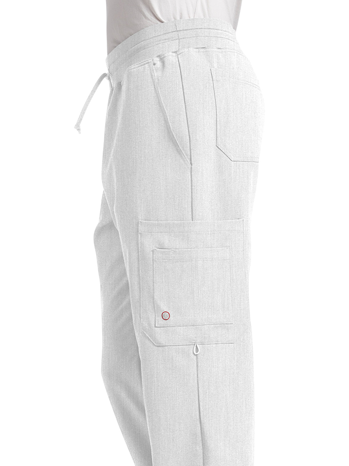 Men's 7-Pocket Straight Leg Cargo Scrub Pant