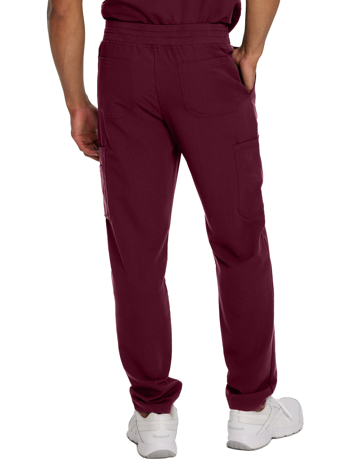 Men's 7-Pocket Straight Leg Cargo Scrub Pant