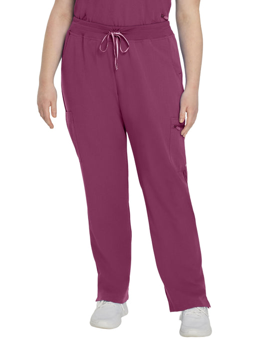 Women's 6-Pocket Low-Rise Waist Cargo Pant