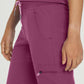 Women's 6-Pocket Low-Rise Waist Cargo Pant