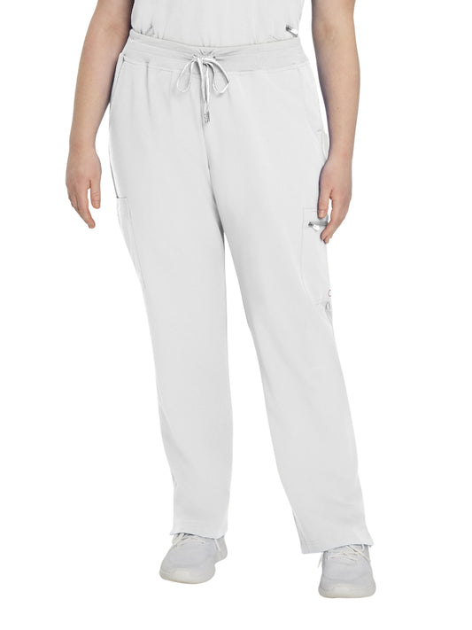 Women's 6-Pocket Low-Rise Waist Cargo Pant