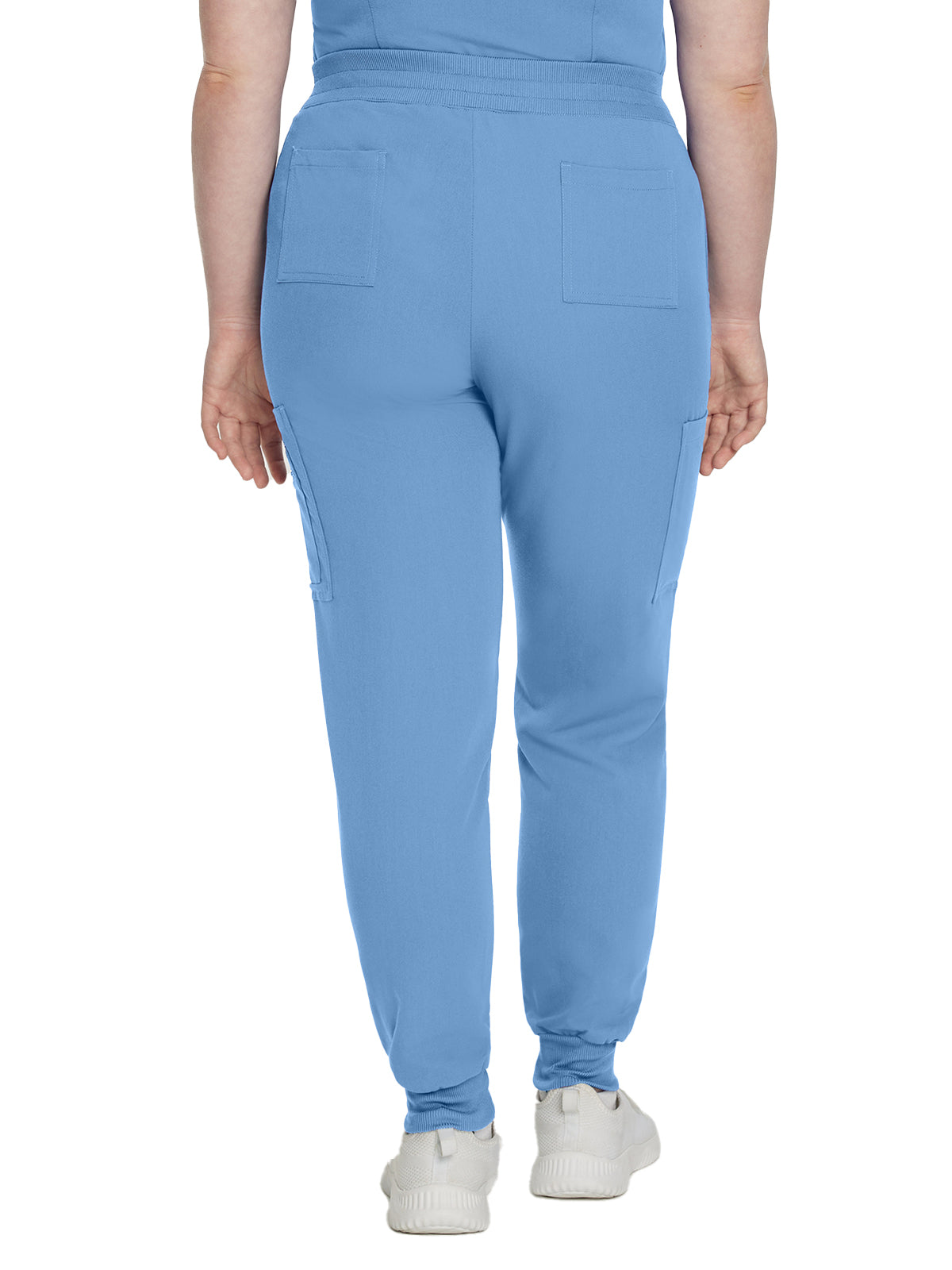 Women's 7-Pocket Mid-Rise Triple-Elastic Waist Jogger Pant