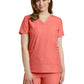 Women's 3-Pocket Stylized Seam V-Neck Top