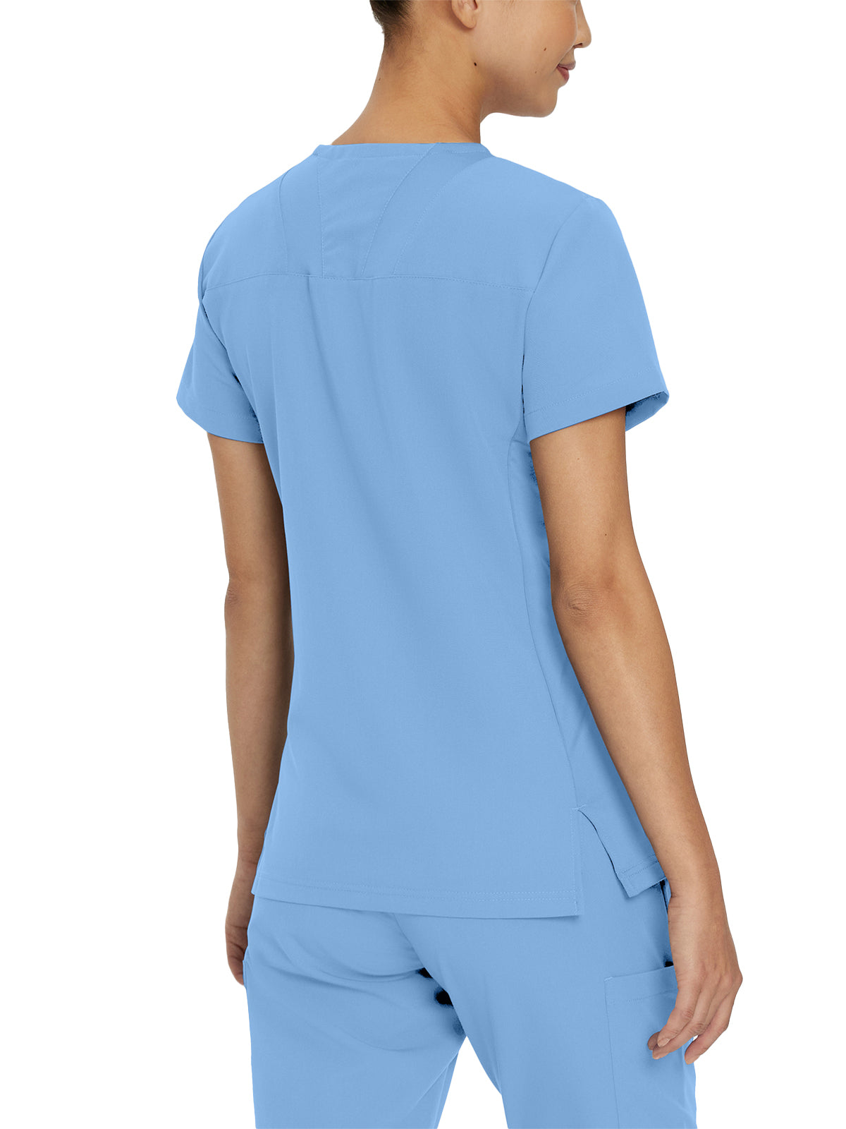 Women's 4-Pocket V-Neck Scrub Top