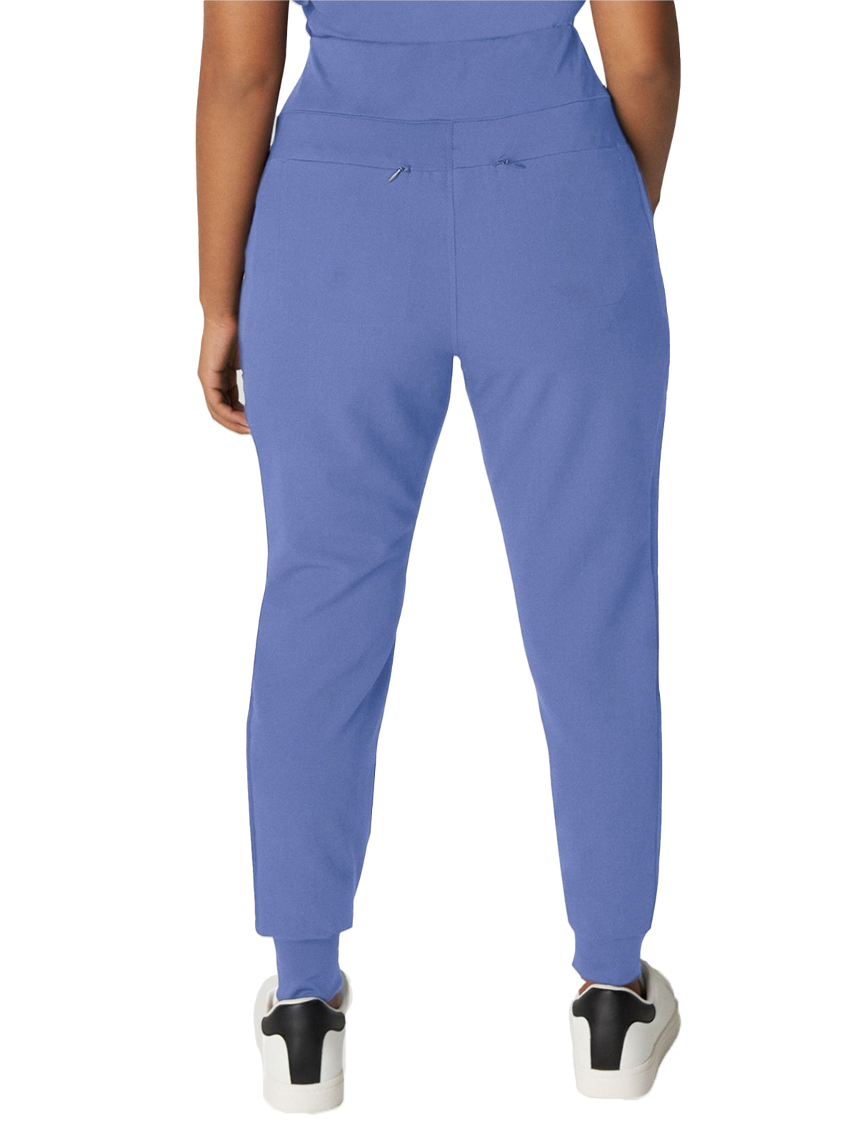 Women's 7-Pocket High-Rise Yoga Waist Jogger Scrub Pant