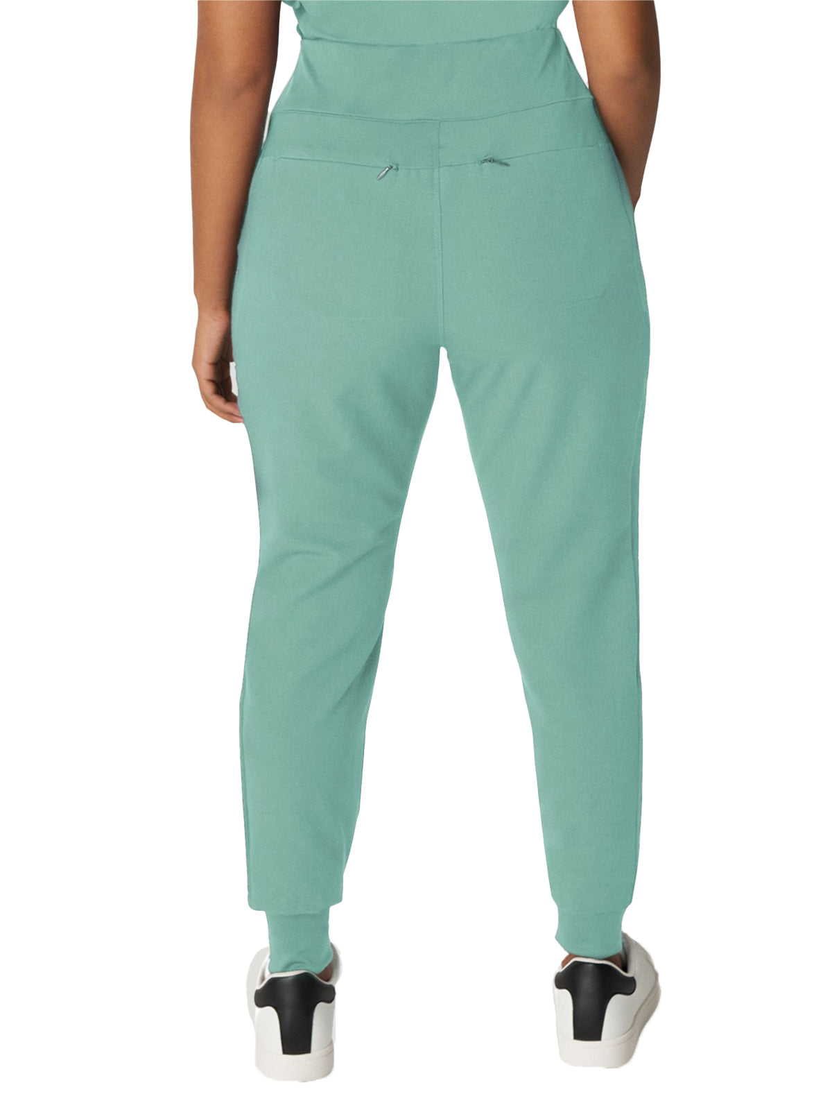 Women's 7-Pocket High-Rise Yoga Waist Jogger Scrub Pant