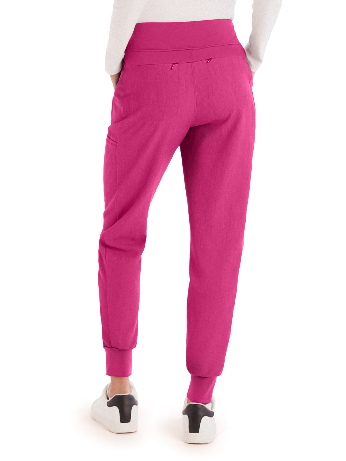 Women's 7-Pocket High-Rise Yoga Waist Jogger Scrub Pant