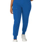 Women's 7-Pocket High-Rise Yoga Waist Jogger Scrub Pant