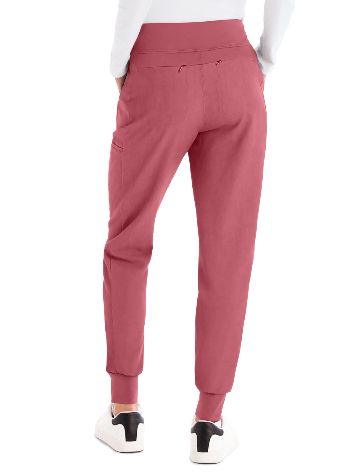 Women's 7-Pocket High-Rise Yoga Waist Jogger Scrub Pant