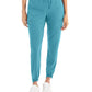 Women's 6-Pocket Hi-Low Leg Cuffs Jogger Scrub Pant