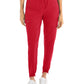 Women's 6-Pocket Hi-Low Leg Cuffs Jogger Scrub Pant