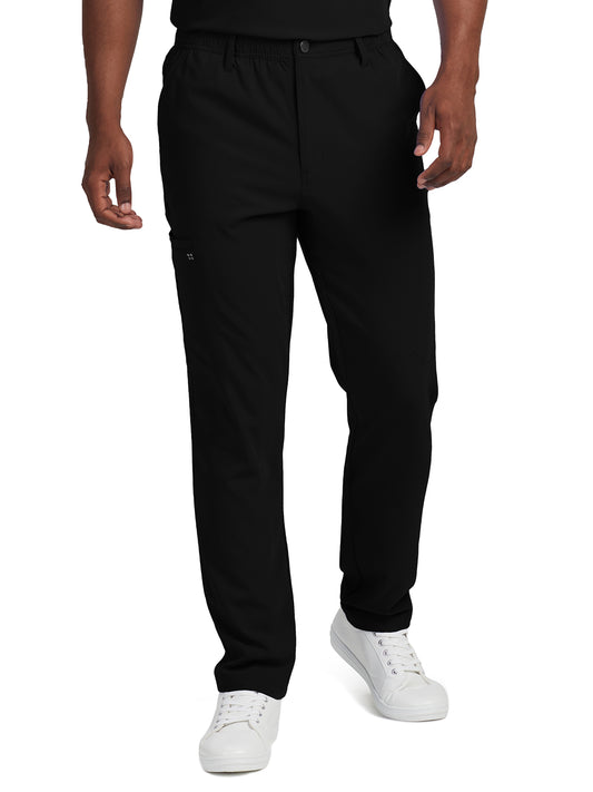 Men's 7-Pocket Tapered Leg Cargo Scrub Pant