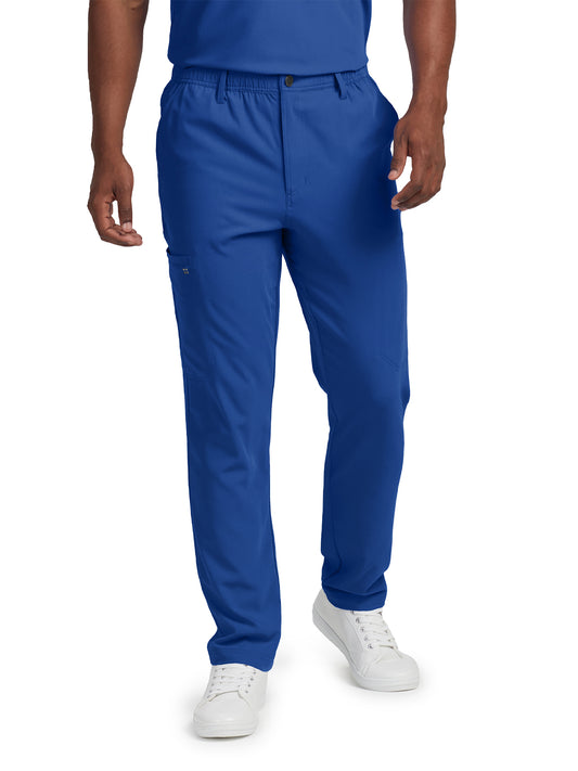 Men's 7-Pocket Tapered Leg Cargo Scrub Pant