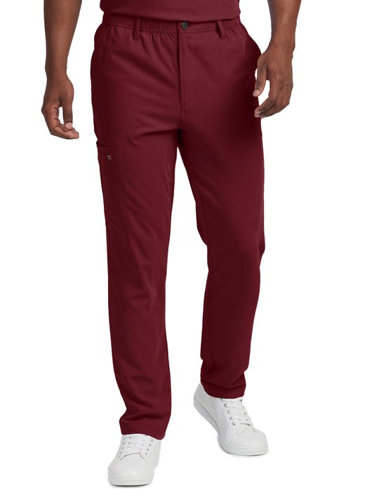 Men's 7-Pocket Tapered Leg Cargo Scrub Pant