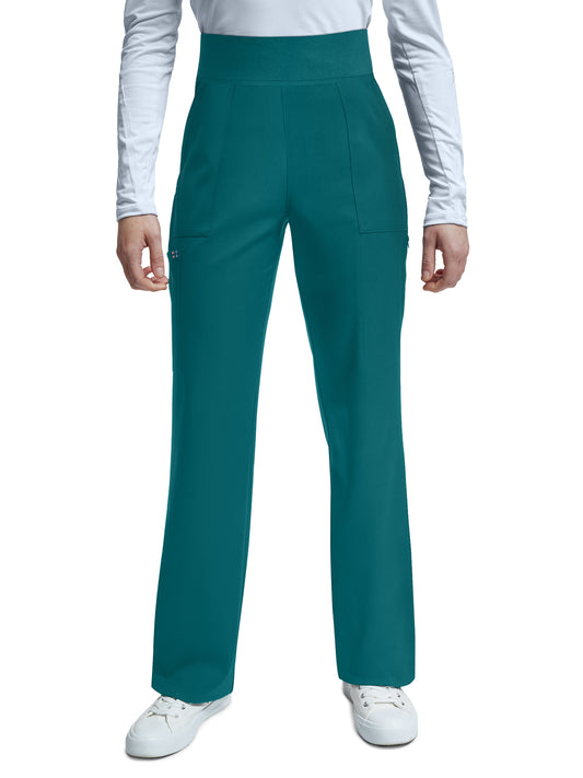 Women's Wide-Leg 6-Pocket Scrub Pant