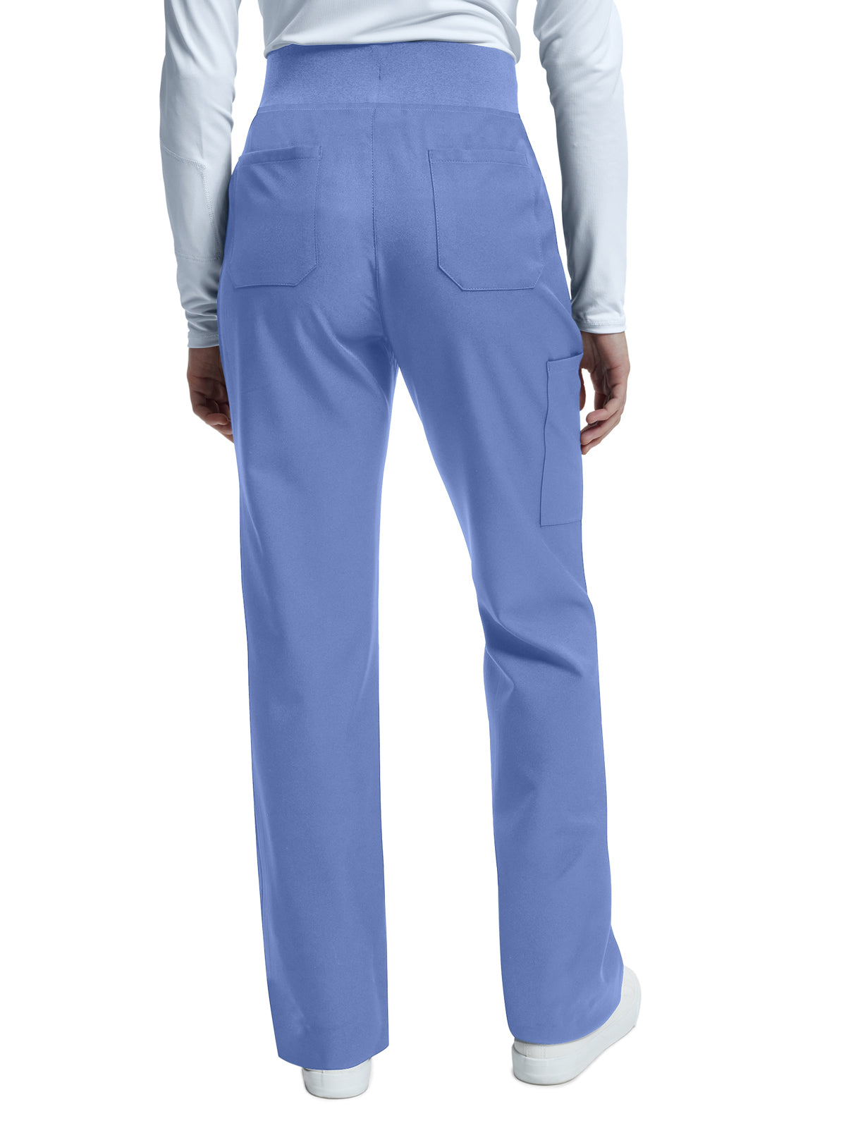 Women's Wide-Leg 6-Pocket Scrub Pant