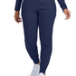 Women's 6-Pocket High-Rise Knit Elastic Waist Jogger Scrub Pant